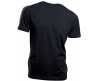 T-shirt Hanes unisex short sleeve μαύρο